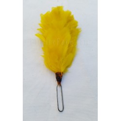 Yellow Feather Hackle / Hats Plume
