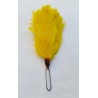 Yellow Feather Hackle / Hats Plume