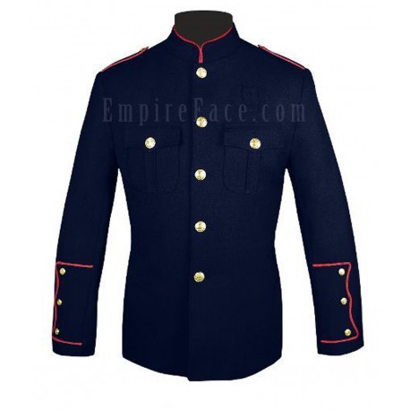 Navy High Collar Fire Dept Honor Guard Dress Jacket