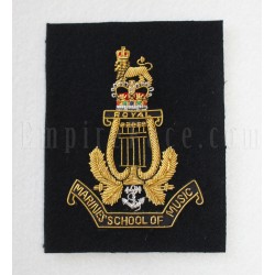 Royal Marines School of Music Blazer Embroidered Badge