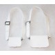 White Matt PVC Cross Belt & Pouch Device
