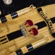 Custom Made Black Drum Major Dress Belt (Sash)