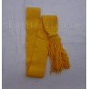 Sergeant Officer Plain Scarlet Yellow Wool Sash