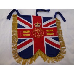 Hand Embroidered Custom Made Regiment Banner