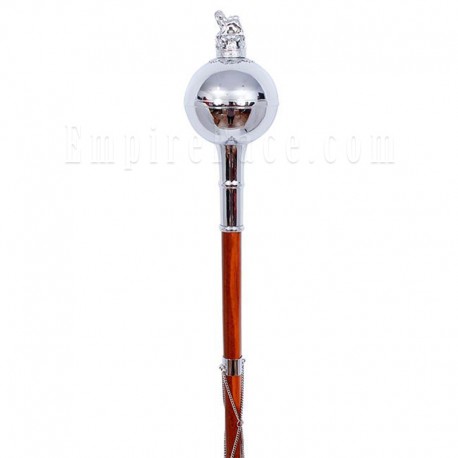 Drum Major Mace Poles / Ceremonial / Parade Sticks / Staffs