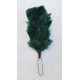 Green Feather Hackle / Hats Plume