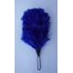 Blue Feather Hackle / Hats Plume