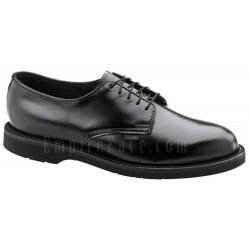 Classic Leather Oxford Dress Uniform Shoes - High Shine