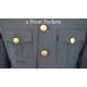 Black Class A Honor Guard Kilt Uniform Jacket