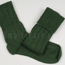Military Green Pipe Band Full Socks