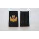 Musicians Rank Slides - Embroidered Gold on Black