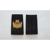 Musicians Rank Slides - Embroidered Gold on Black